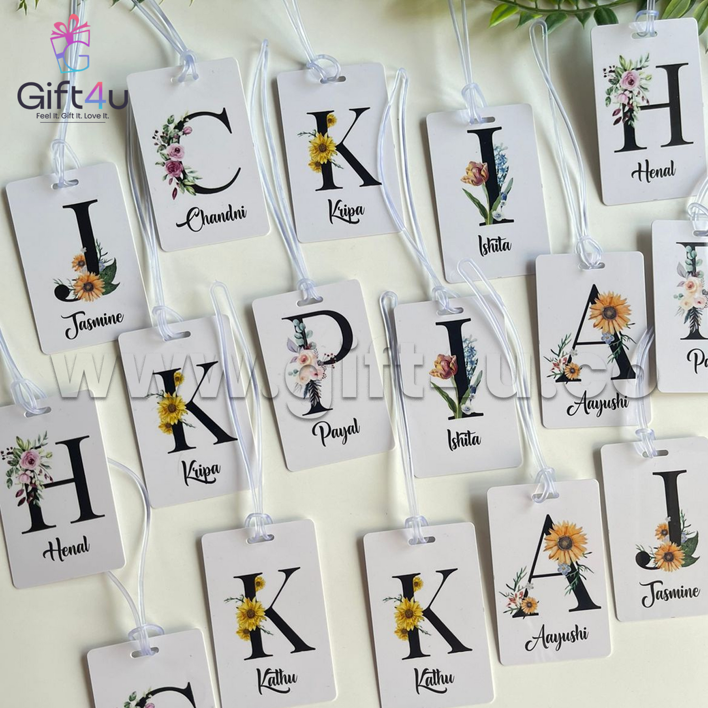 G4U LT2 Personalized Card Luggage Tag