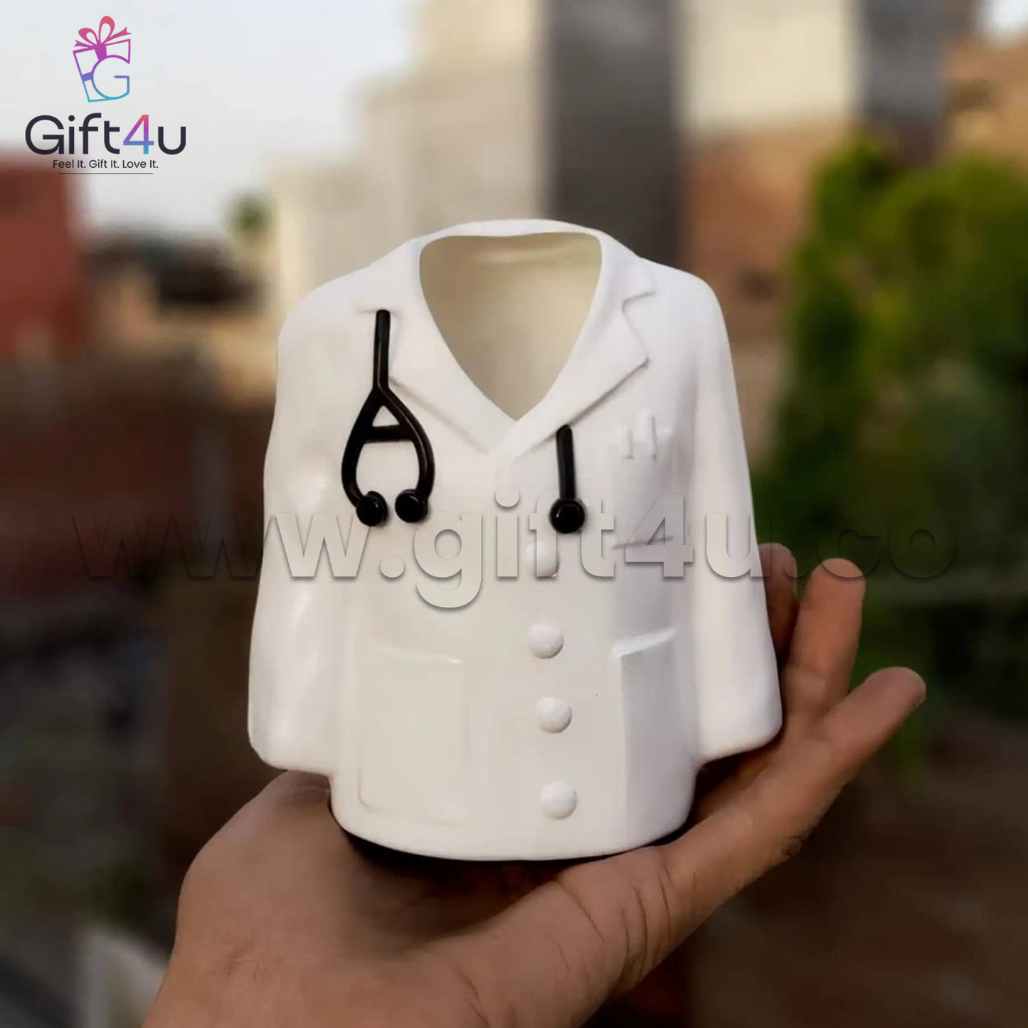 G4U PS6 Doctor Apron Pen Stand – The Perfect Prescription for Desk Décor