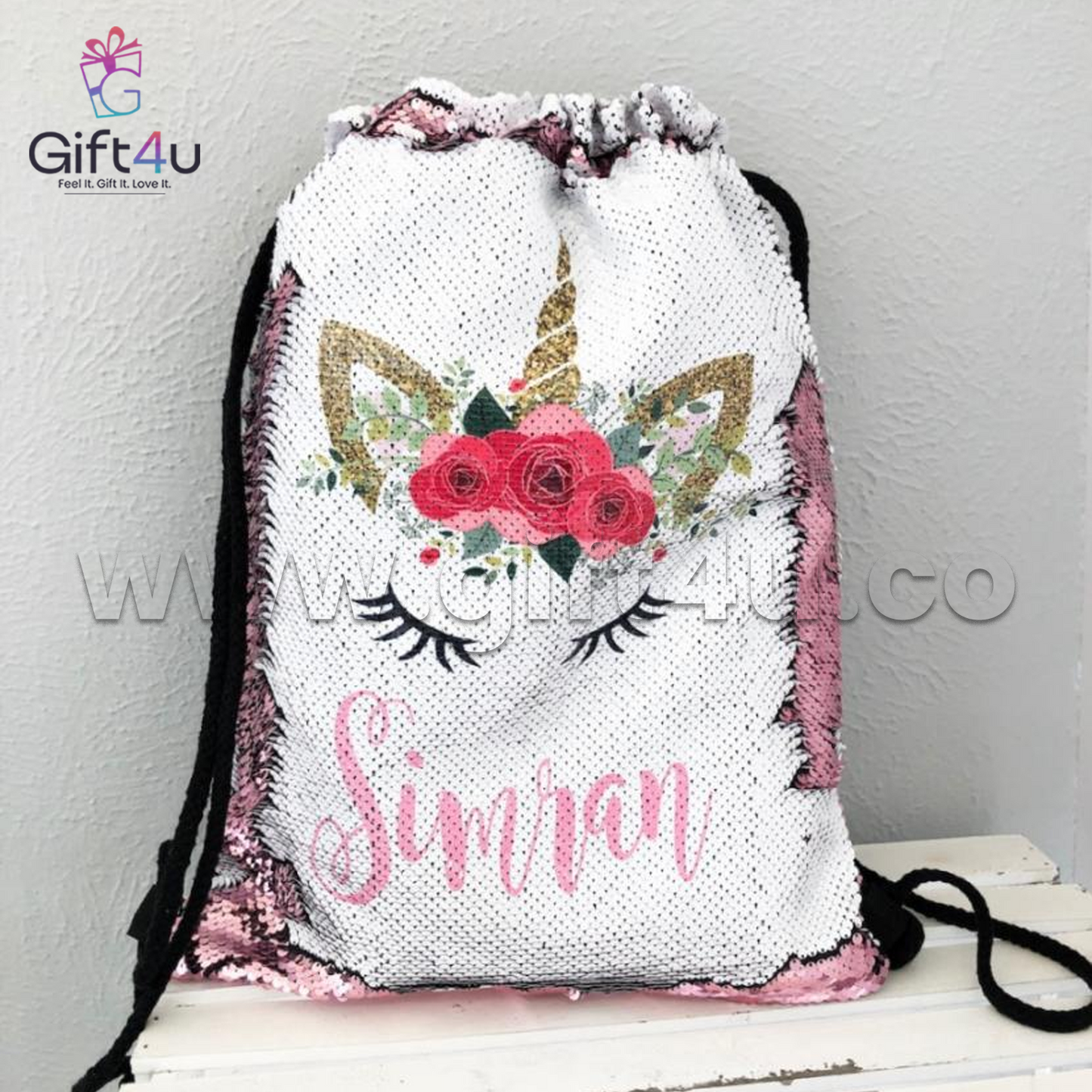 G4U SB1 SparkleMe Custom Sequin Bag