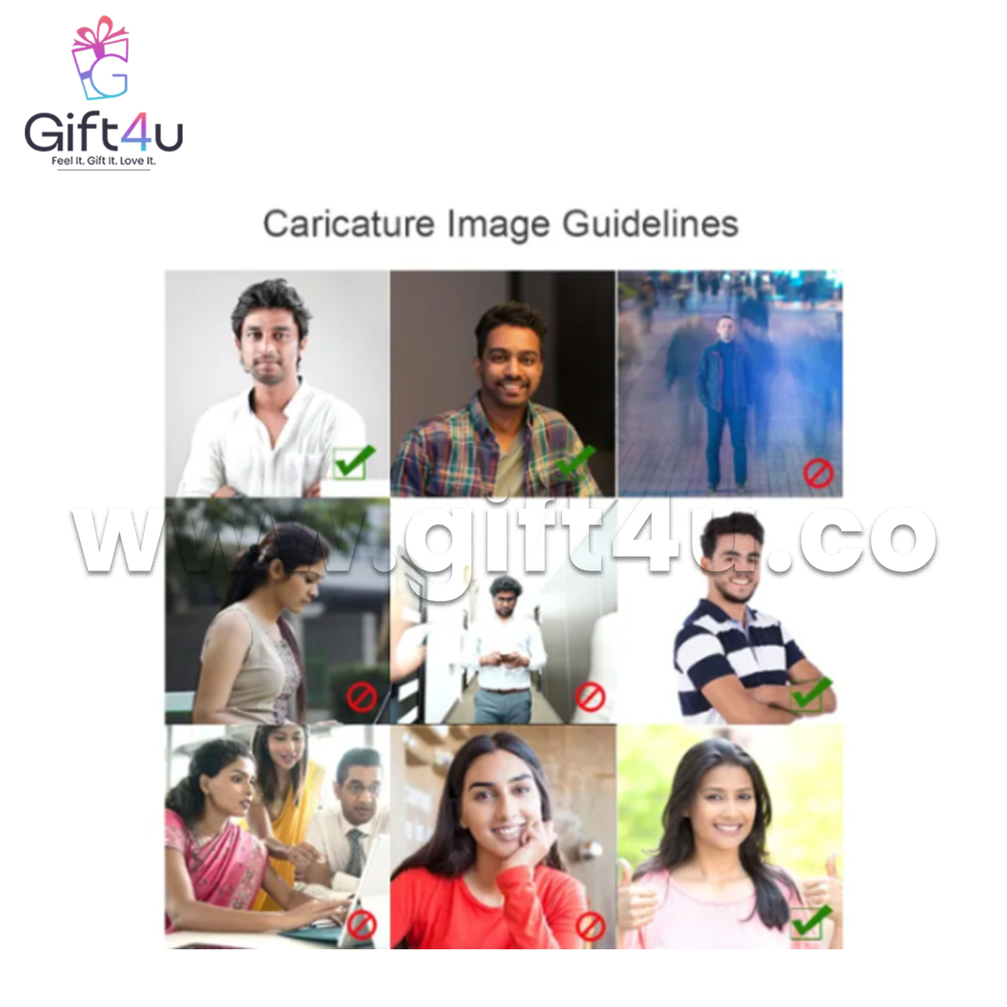 G4U PC6 Sibling Goals – Personalized Brother-Sister Caricature