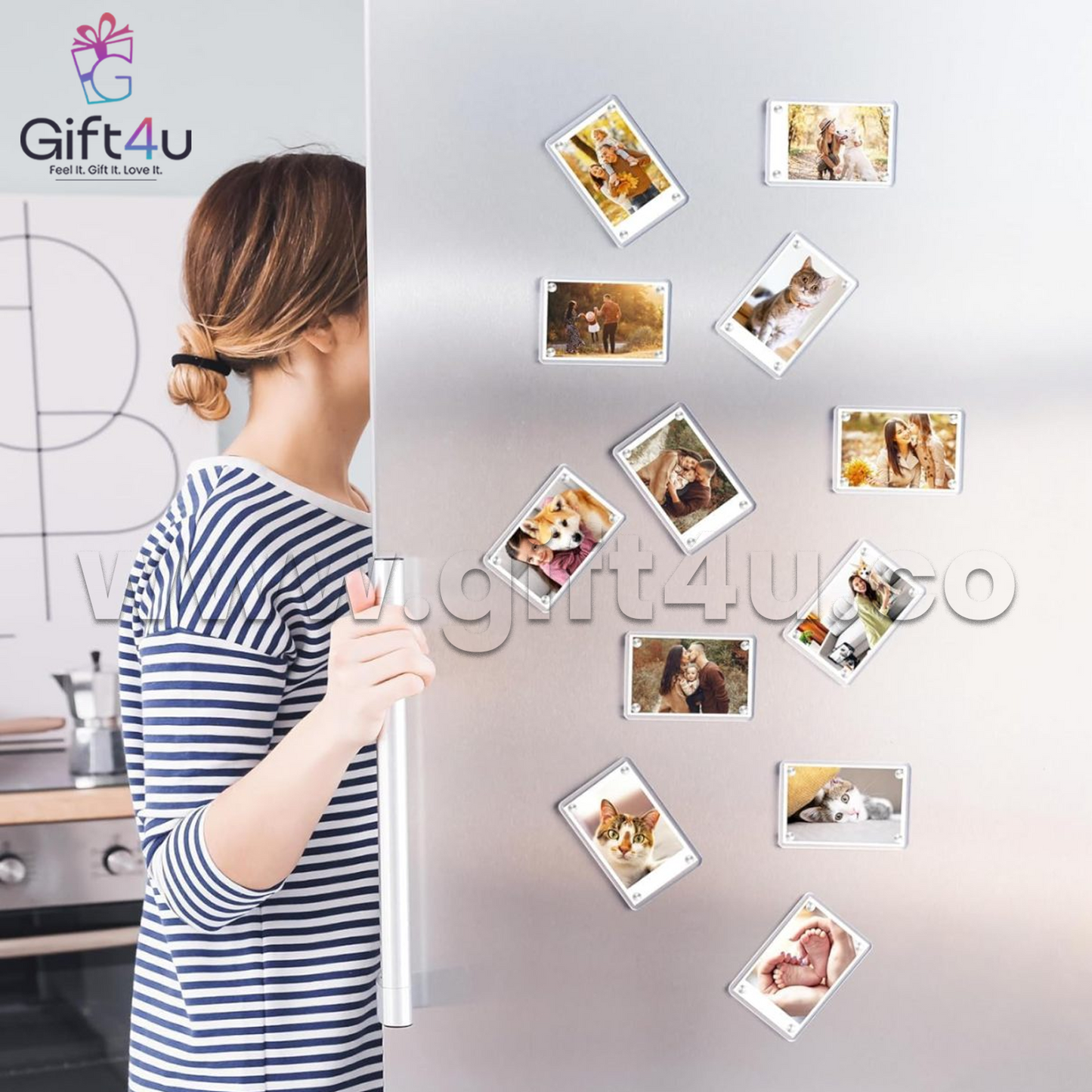 G4U MG7 PolaMag – Polaroid-Style Fridge Magnets