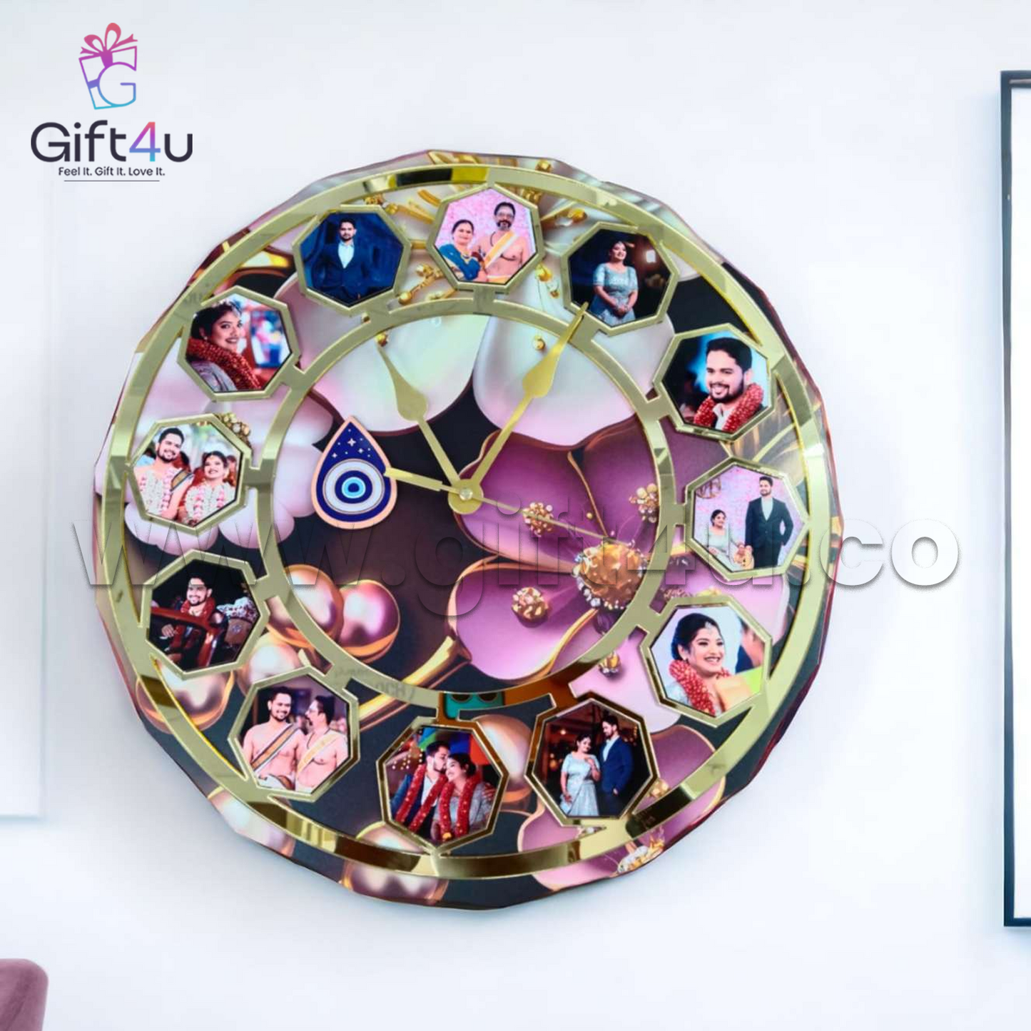 G4U AC4 Forever Moments Wedding Clock