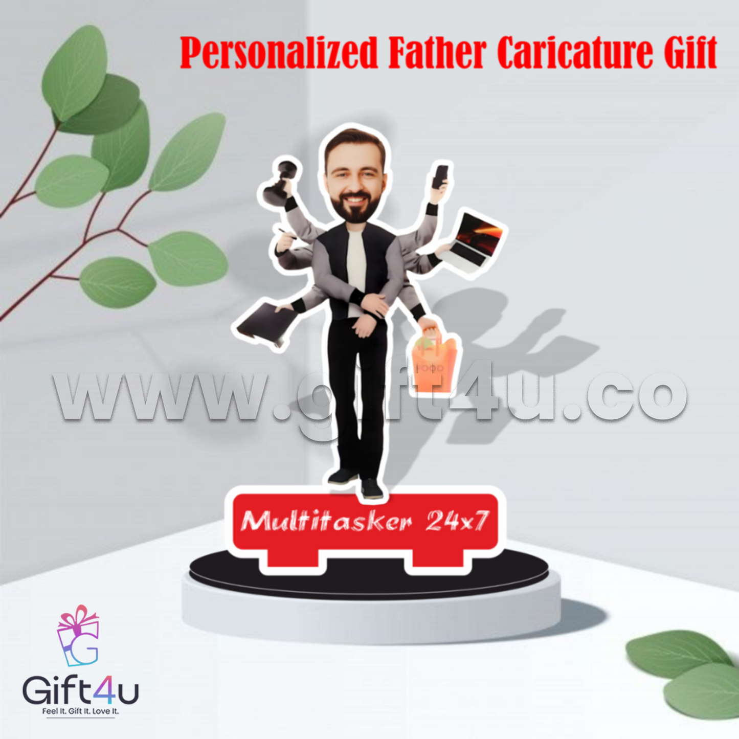 G4U PC1 Mini Marvels Personalized Caricature Standee