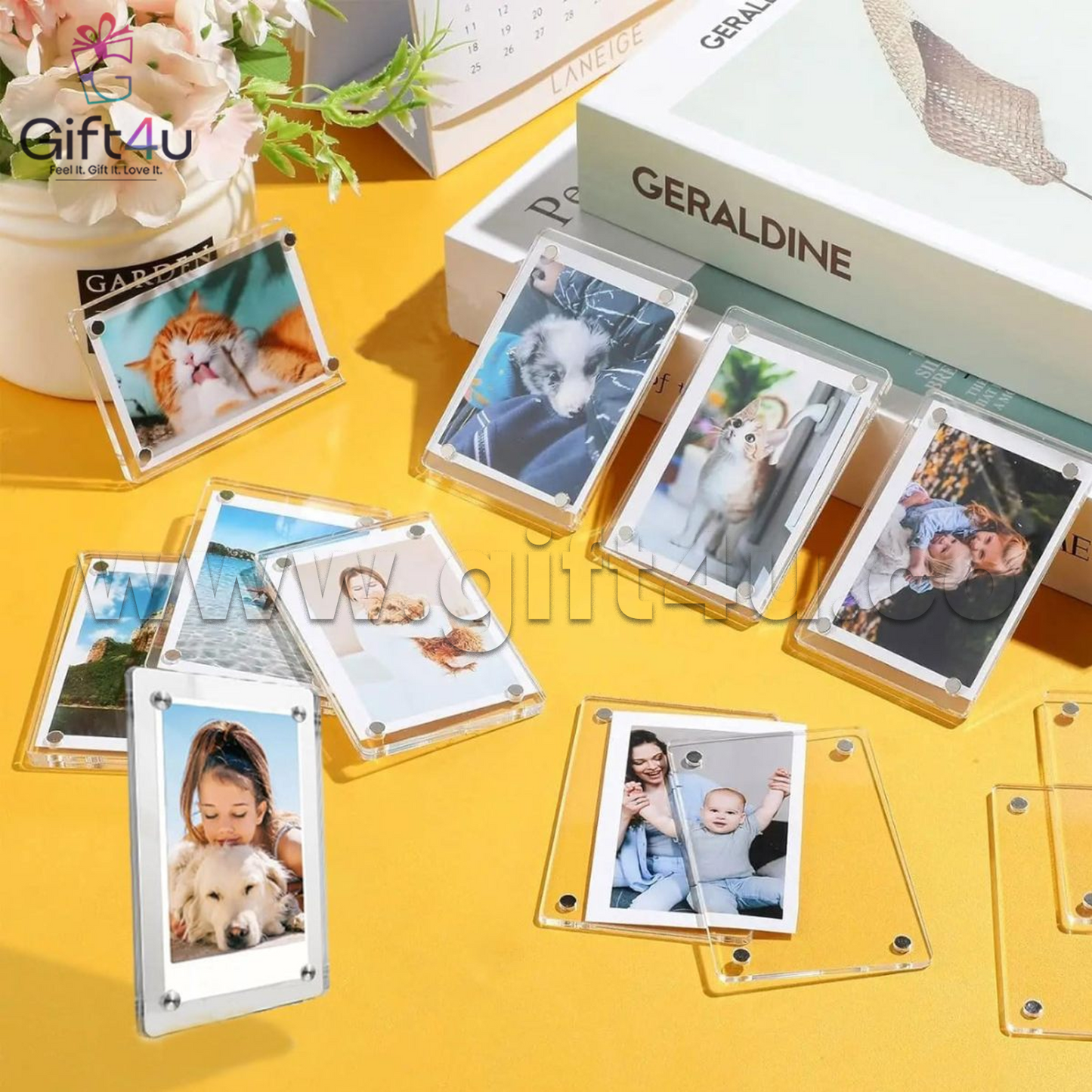 G4U MG7 PolaMag – Polaroid-Style Fridge Magnets