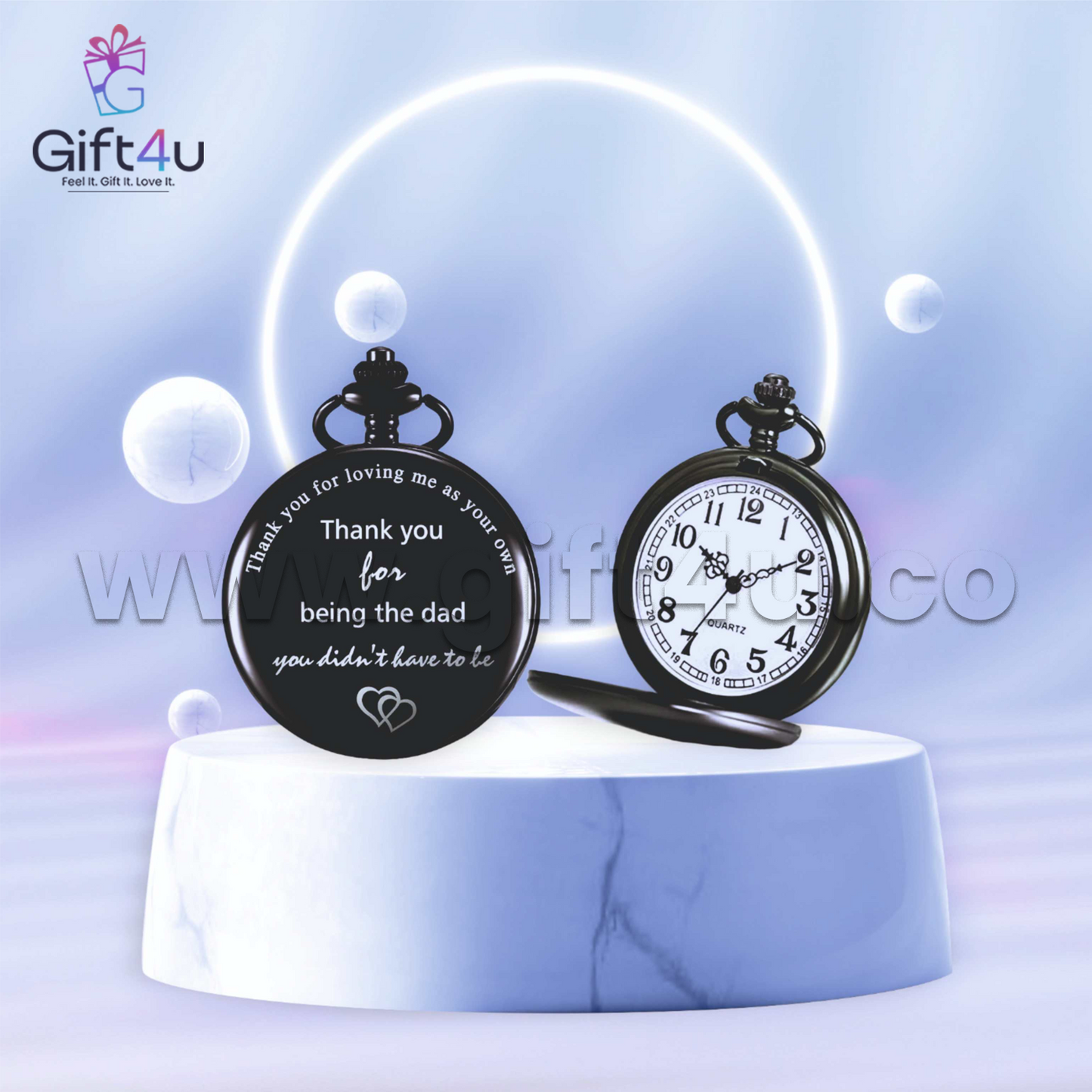G4U PW1 Timeless Bond Pocket Watch