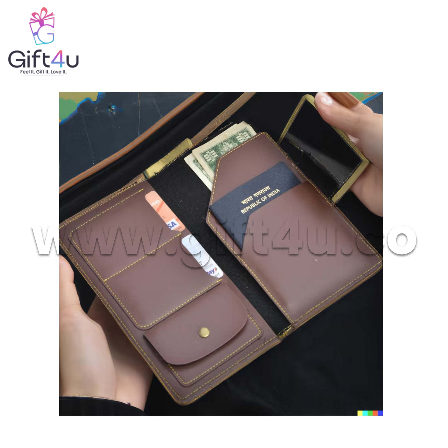 WM09G4U Nomado - Unisex Travel Wallet