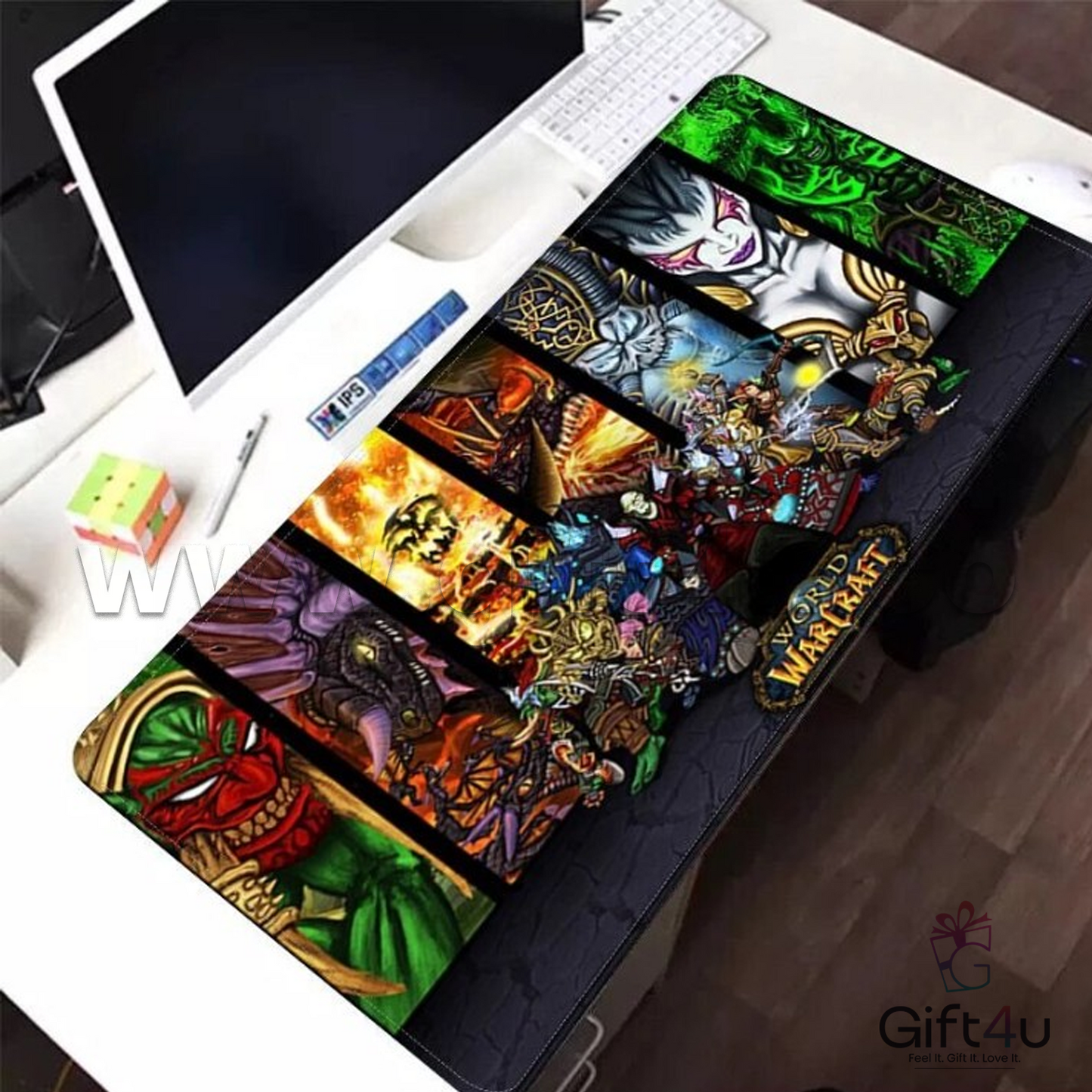 G4U MP2 Mega Fun Mouse Pad – Personalized Kids’ Rubber Mouse Pad