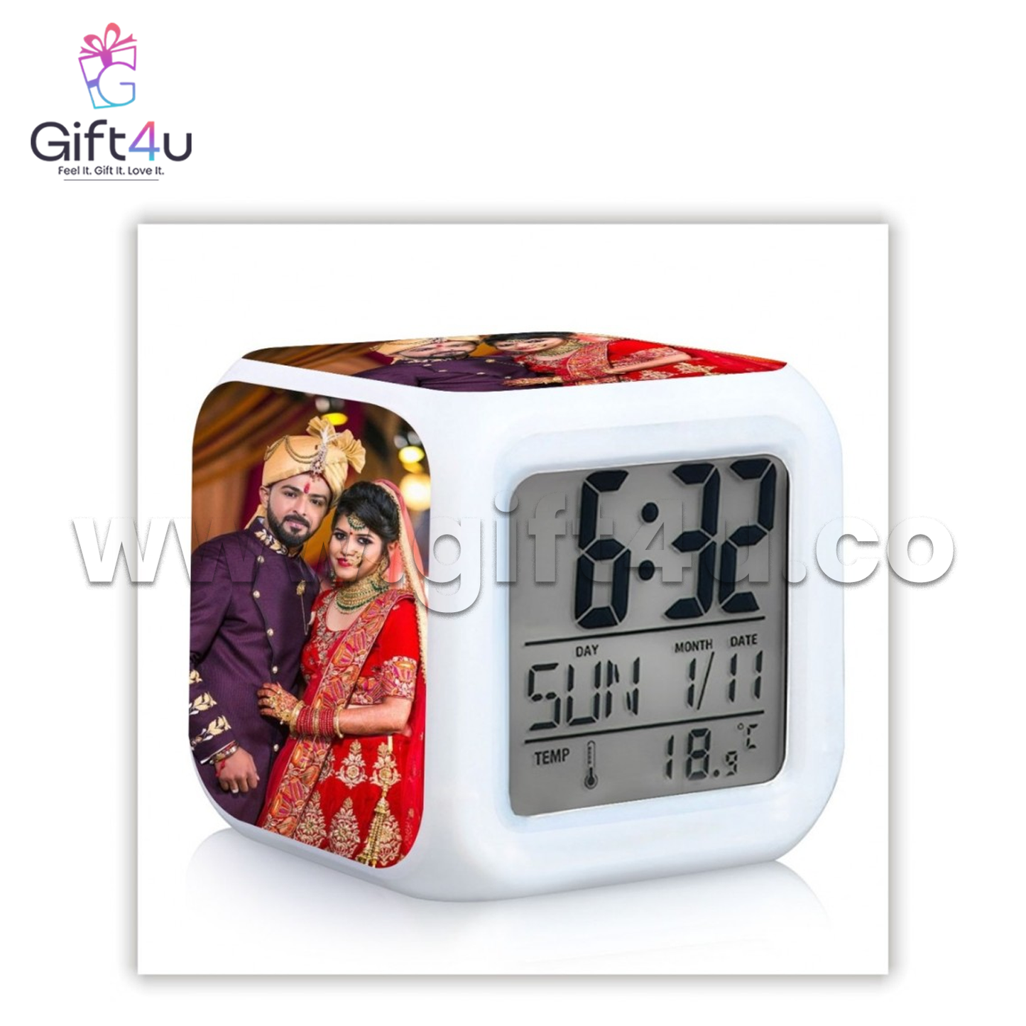 G4U AC1 GlowCube Memories Clock