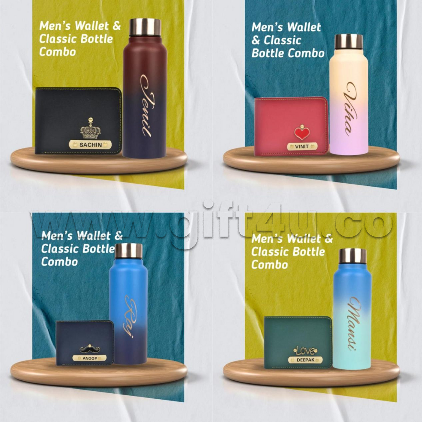 GS39 G4U DuoGlow – Men's Wallet & Dual-Shade Bottle Set