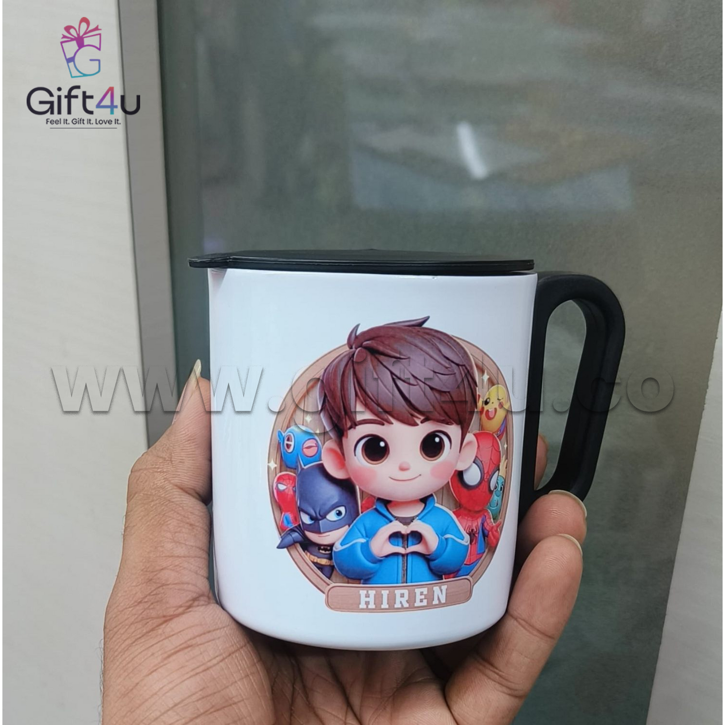 G4U M20 ToonSip 180 – Kids’ Custom Steel Mug