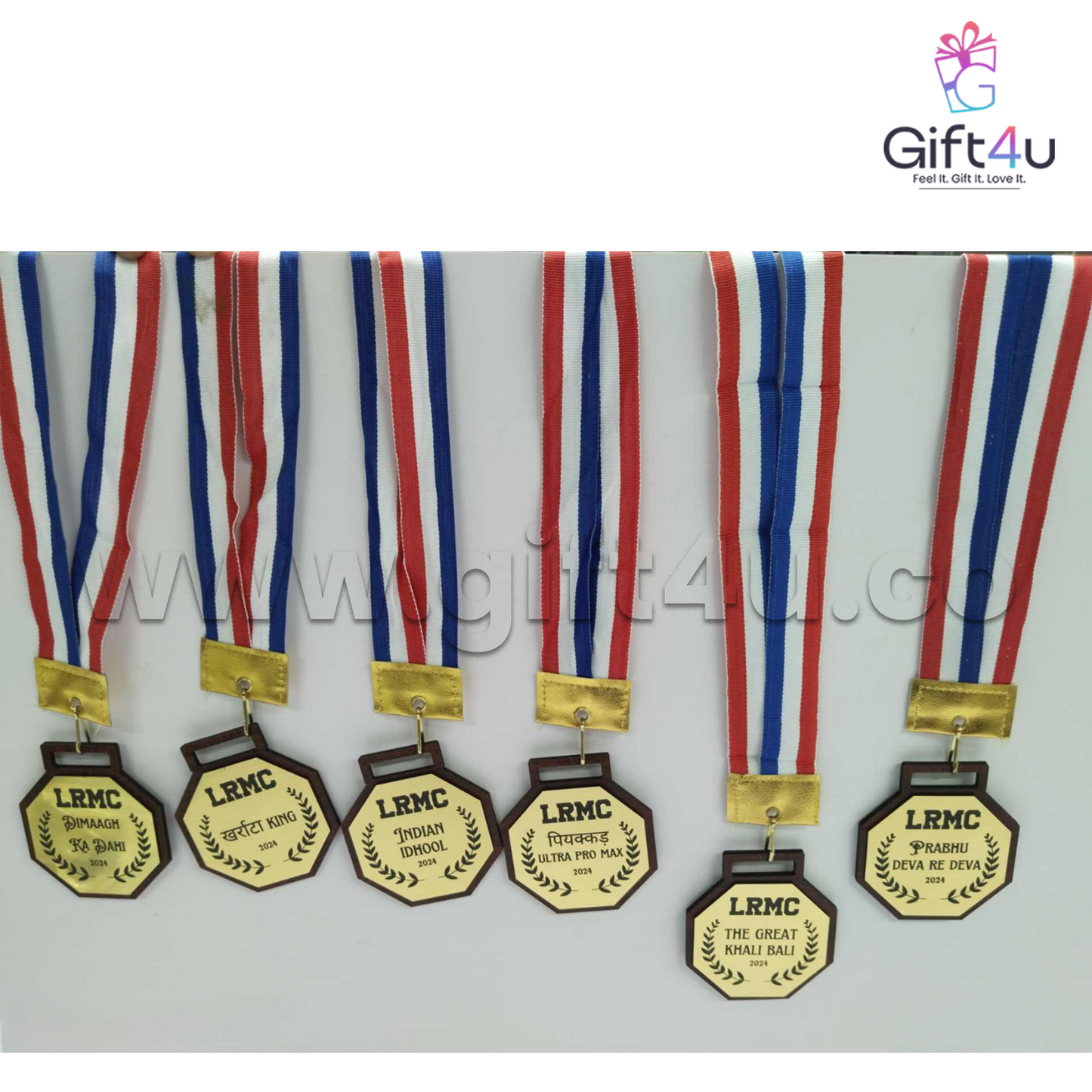 G4U M1 Custom Engraved Wooden Medal