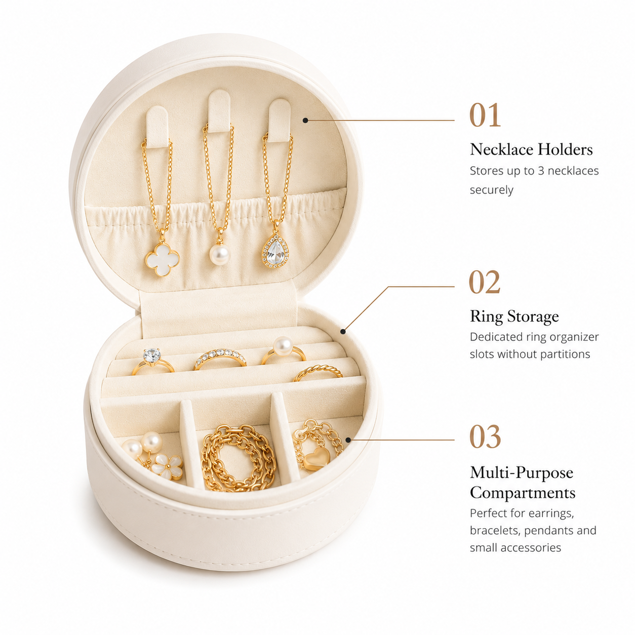 Her Story™ Personalized Jewellery Box