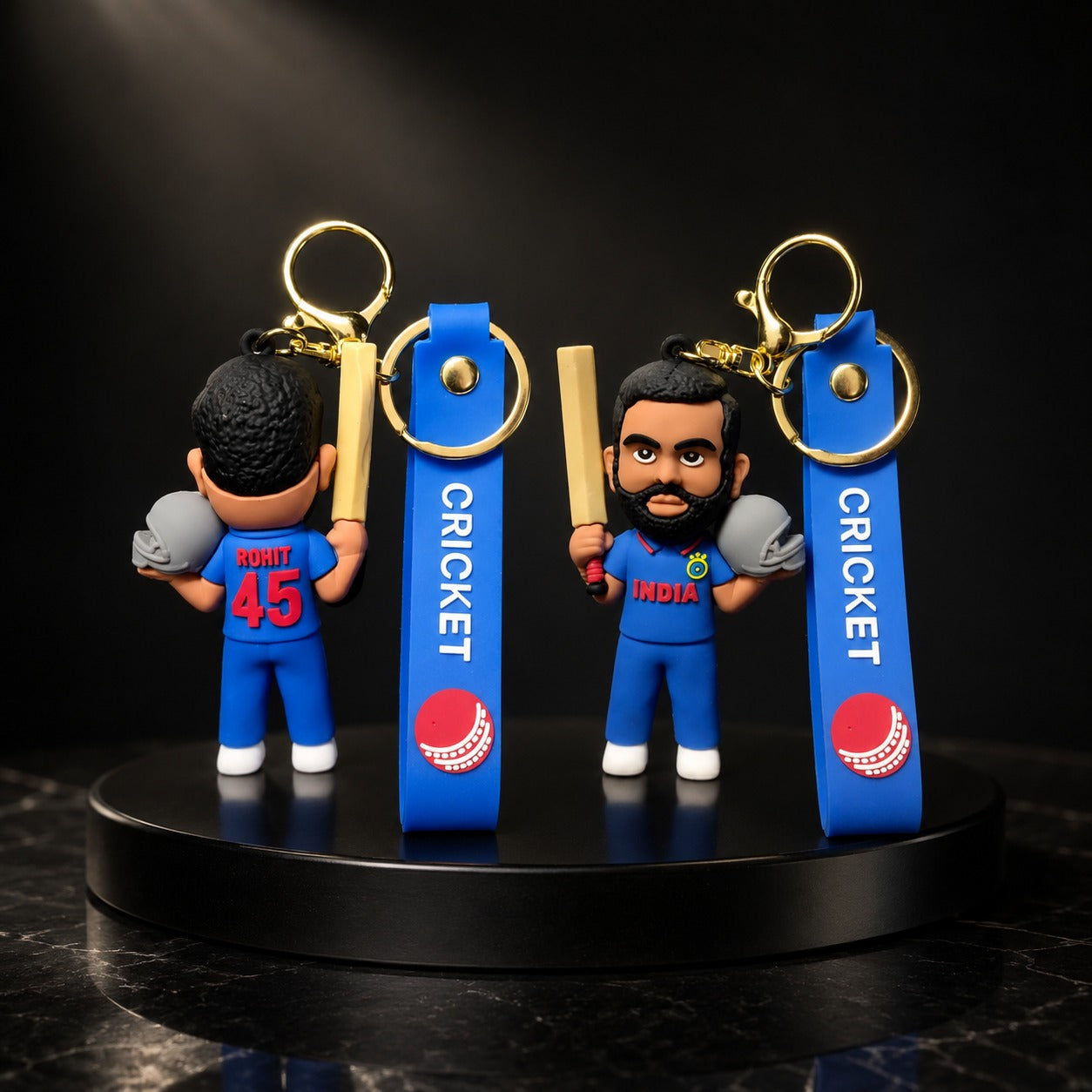 Rohit Sharma Icon Keychain
