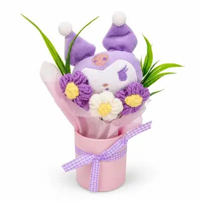 Purple Plush Flower Bouquet π