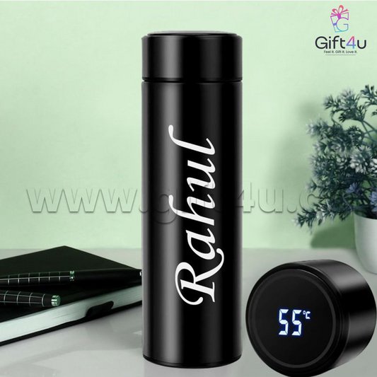 B6-G4U  Personalized Temperature Display Bottle