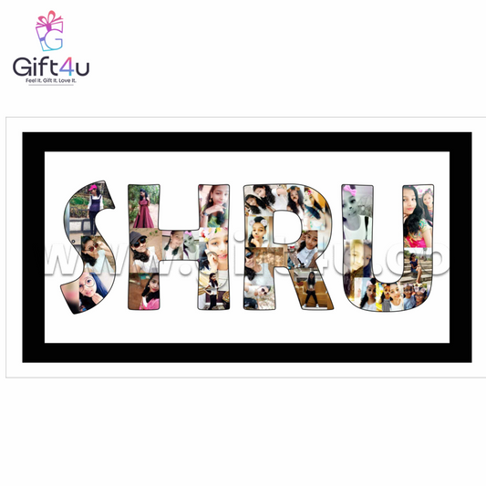 FR51 G4U NameScape – Personalized Photo Collage Frame