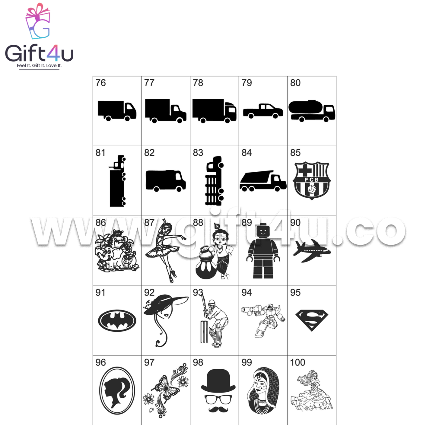 G4U PS2 My Meal Buddy – Custom Engraved Kids Thali Set