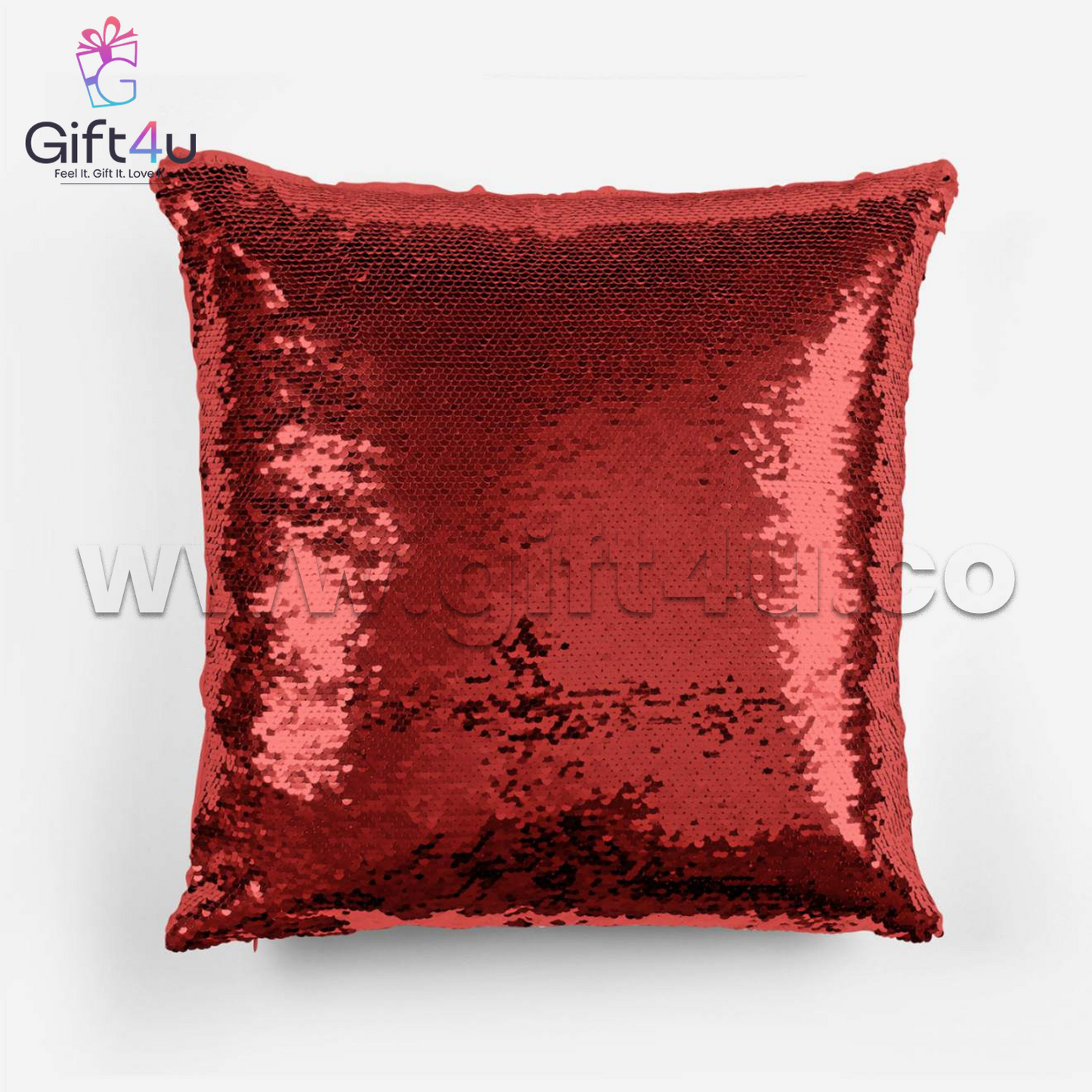 G4U PL1 3-in-1 Sequin Magic Pillow | Reversible, Decorative & Travel-Friendly