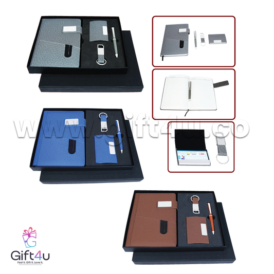 G4U GS672 Pro Executive 4-in-1 Business Gift Set