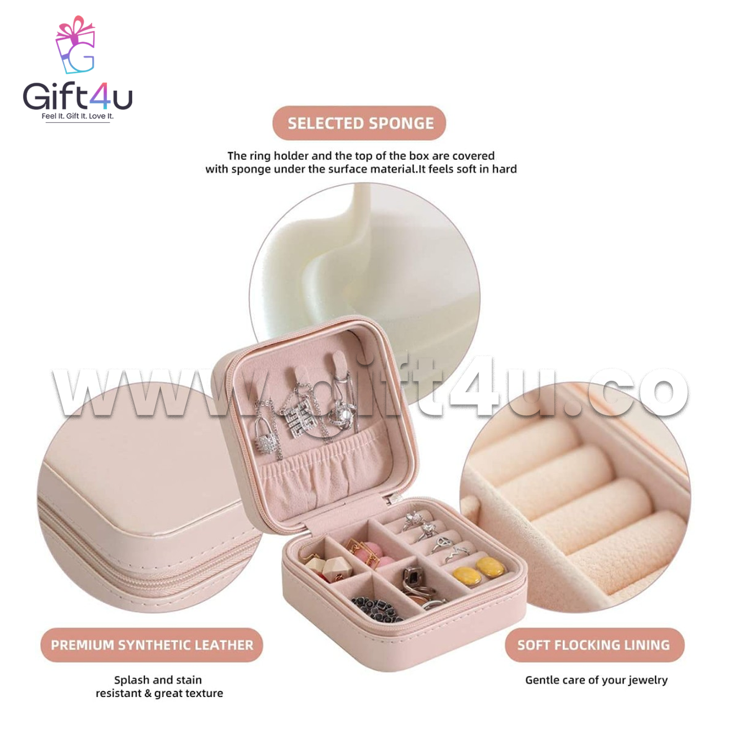 G4U JB1 Customised Jewellery Box – Personalised Elegance