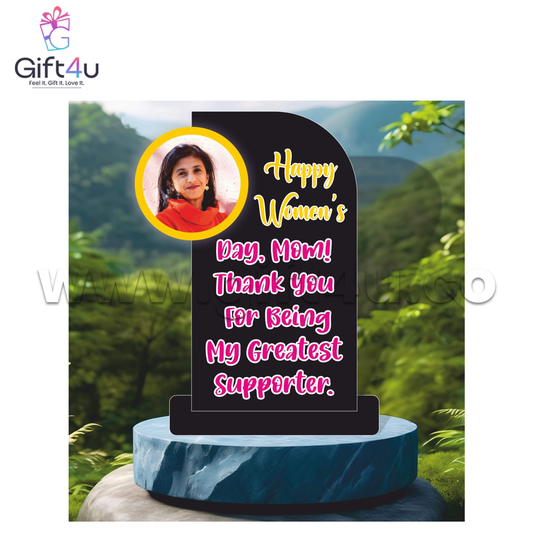 G4U TF1 Personalized Acrylic Appreciation Trophy