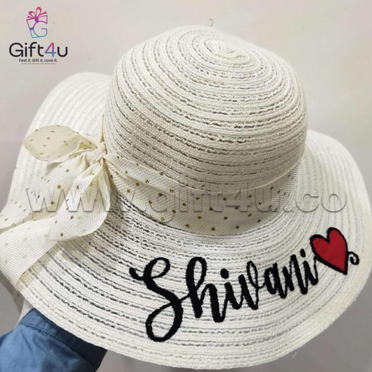G4U CP4 SunChic Custom Beach Hat – Personalized with Name