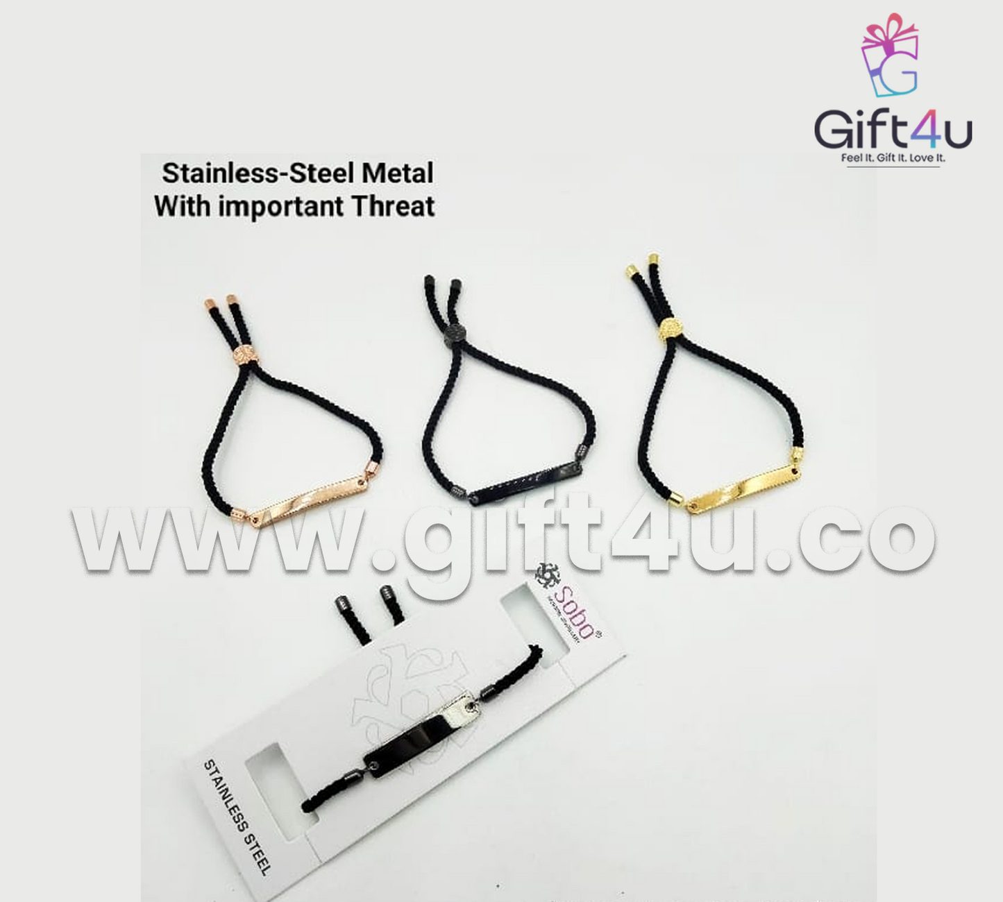 G4U LB1 TwistTag Personalized Bracelet