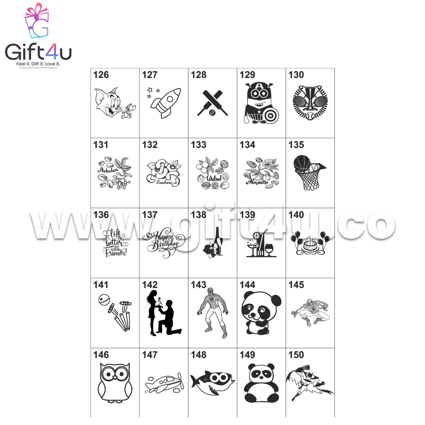 G4U PS2 My Meal Buddy – Custom Engraved Kids Thali Set