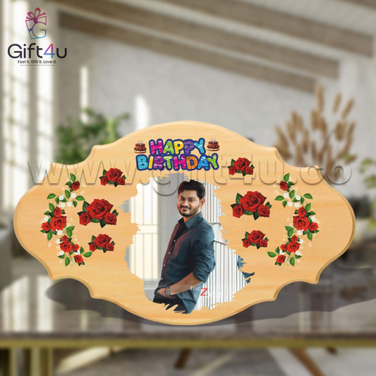 G4U FR73 Elegant Birthday Wooden Frame