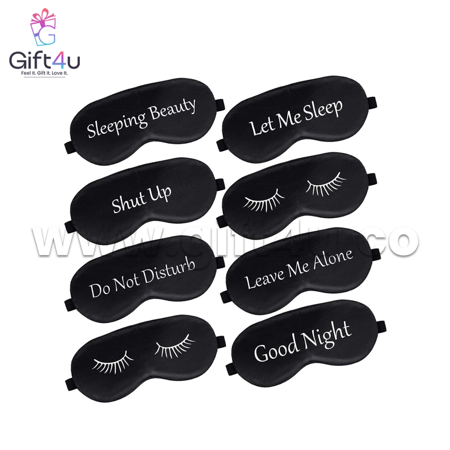 G4U EM2 Customised Eye Masks – Stylish Comfort for Deep Sleep