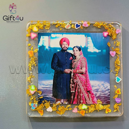 G4U MG3 GlimmerSquare – Custom Resin Photo Magnet