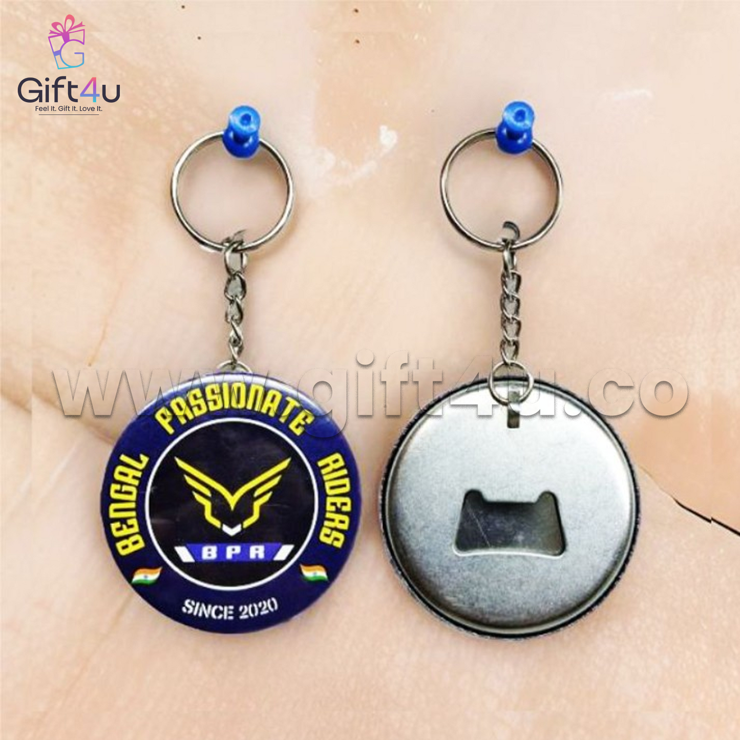 G4U K12 Customised Bottle Opener Keychain