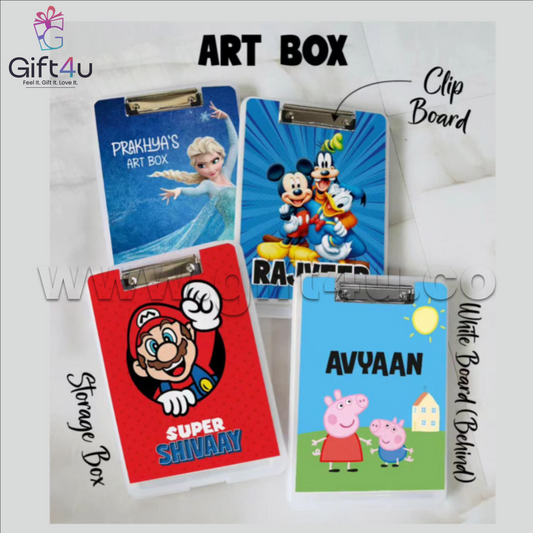 G4U WP3 Personalized Matte Writing Pad with Storage for Kids