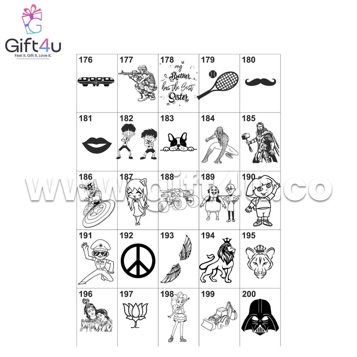 G4U TB1 ToonTffin – Custom Engraved Kids Tiffin Box