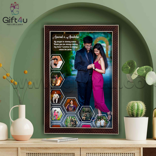 FR14 G4U Hexagon Harmony Collage Frame