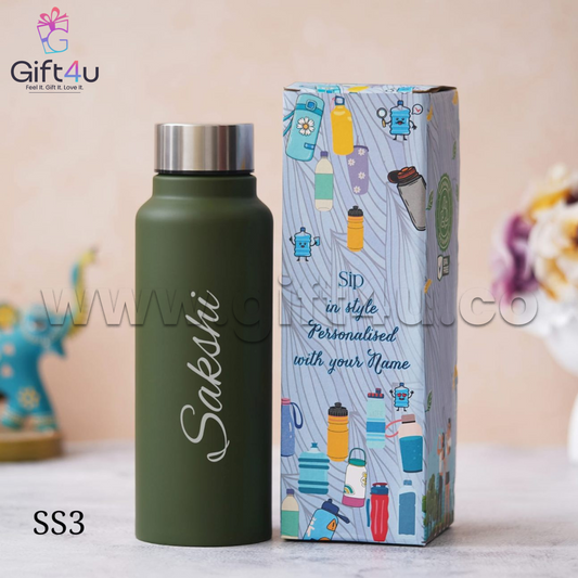 B7-G4U - Stainless Steel Premium Bottle