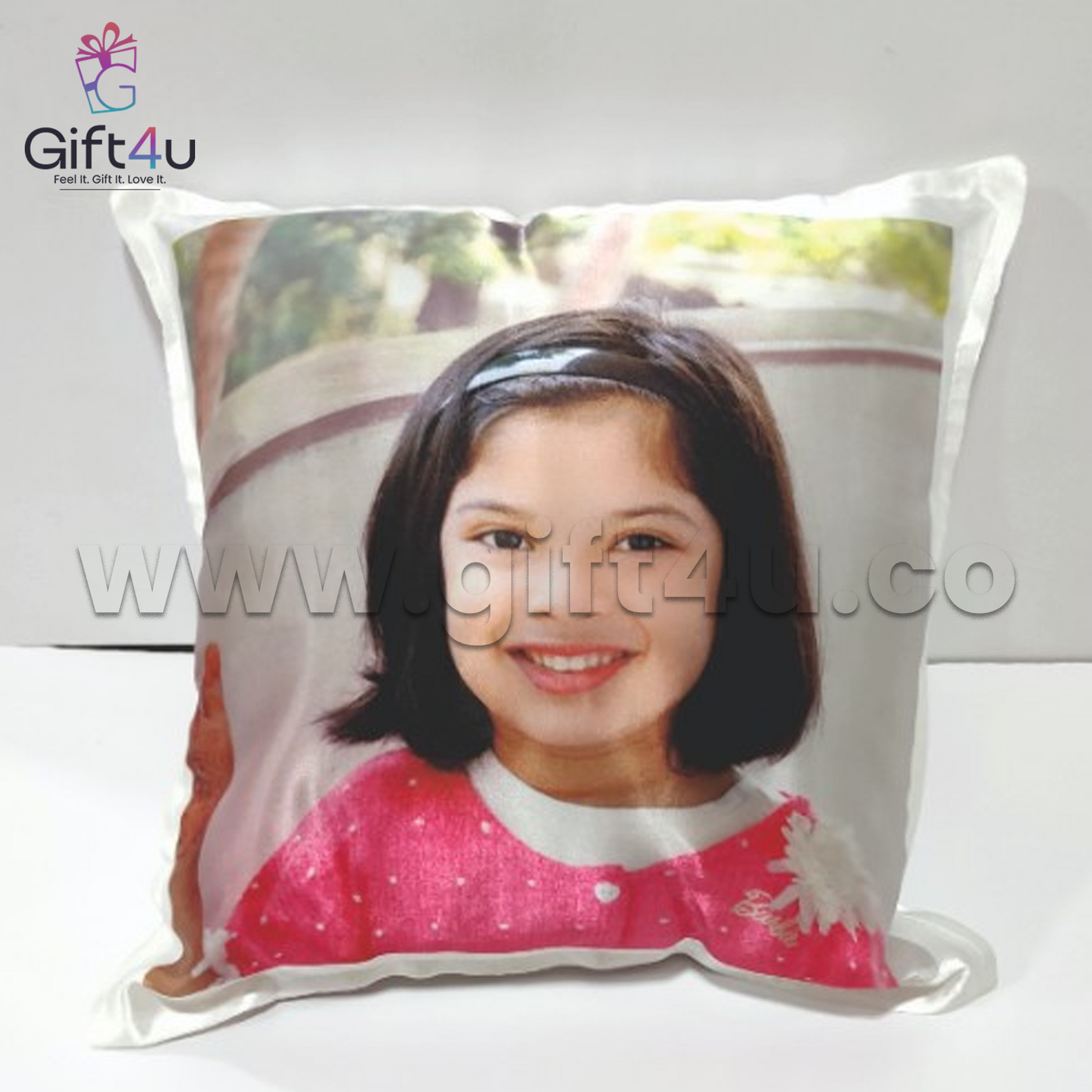 G4U PL2 Custom Double-Sided Printed Pillow | Personalized Cushion