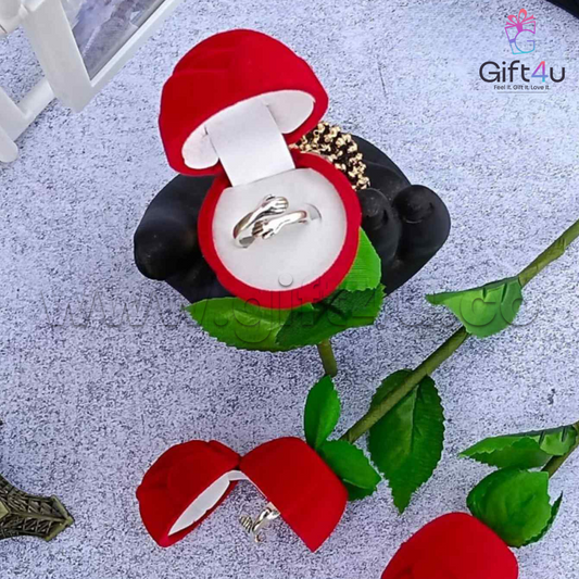 G4U RR1 Ring with Rose – Elegance Meets Romance