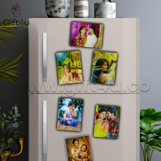 G4U MG1 Personalized 3x4 Photo Fridge Magnet