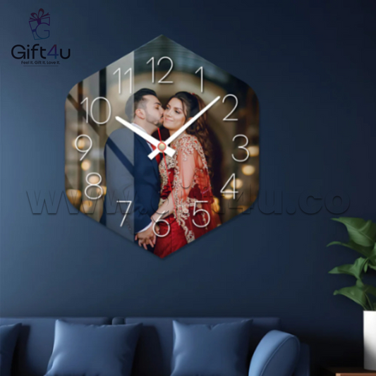 G4U AC2 CrystalFrame Custom Acrylic Clock
