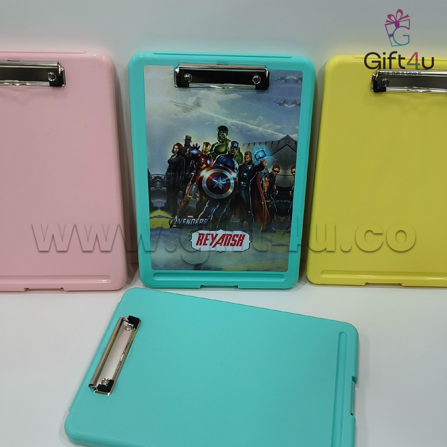 G4U WP3 Personalized Matte Writing Pad with Storage for Kids