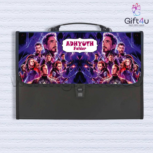 G4U FD2 Personalized Document Folder for Kids