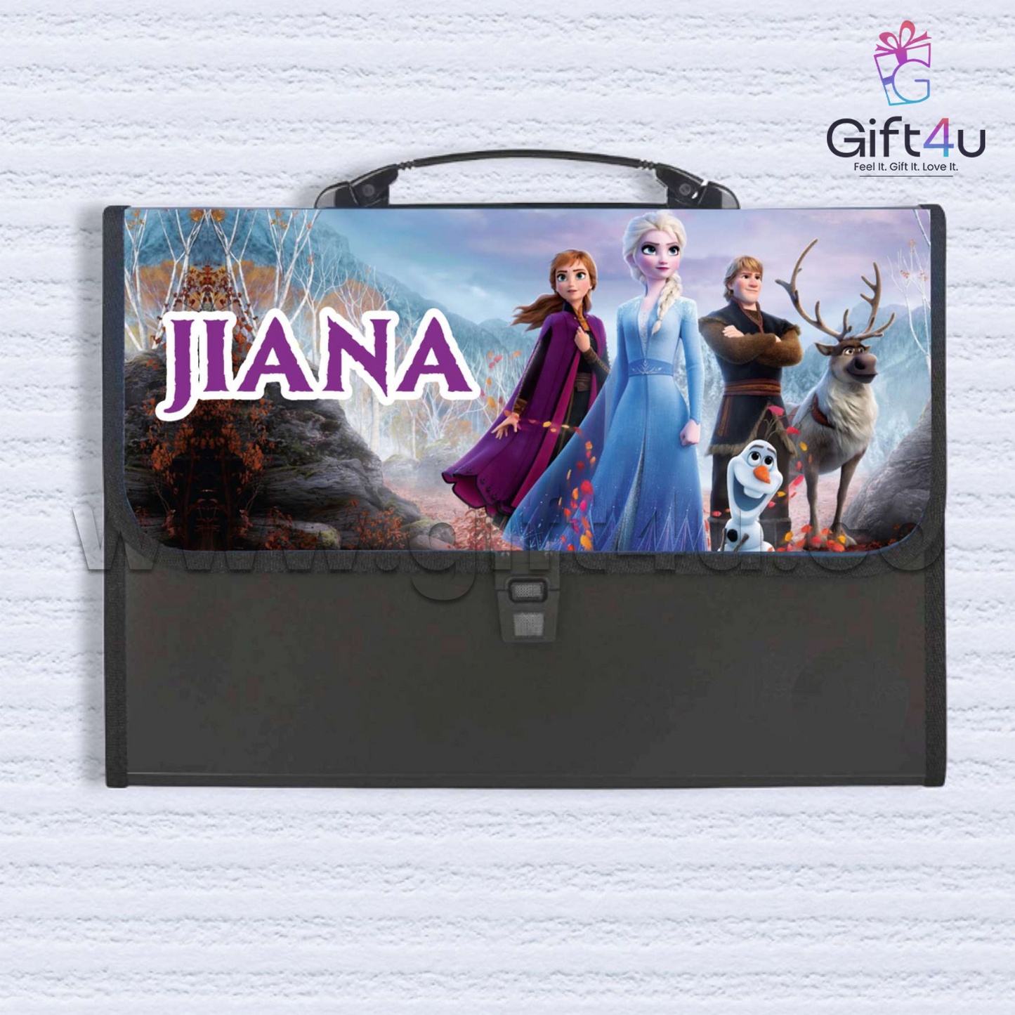 G4U FD2 Personalized Document Folder for Kids