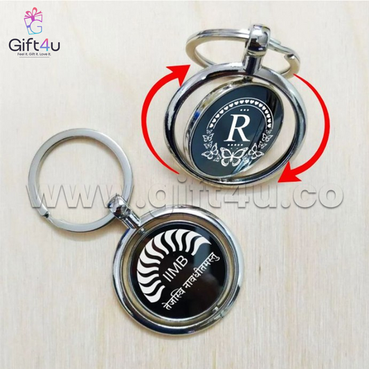 G4U K15 Customised Metal Spin Keychain