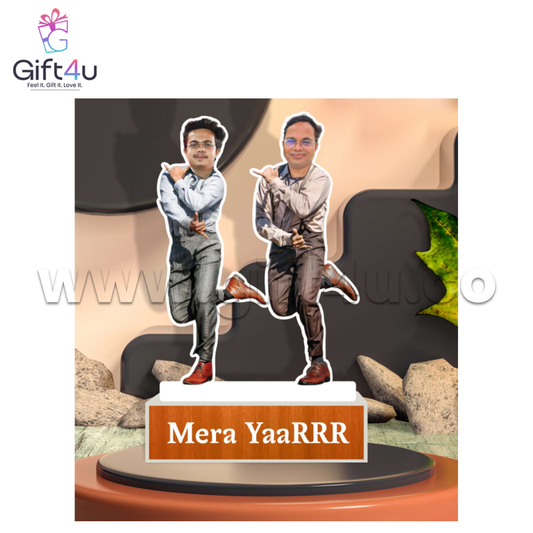 G4U PC3  Mera YaaRRR – Personalized Best Friends Caricature