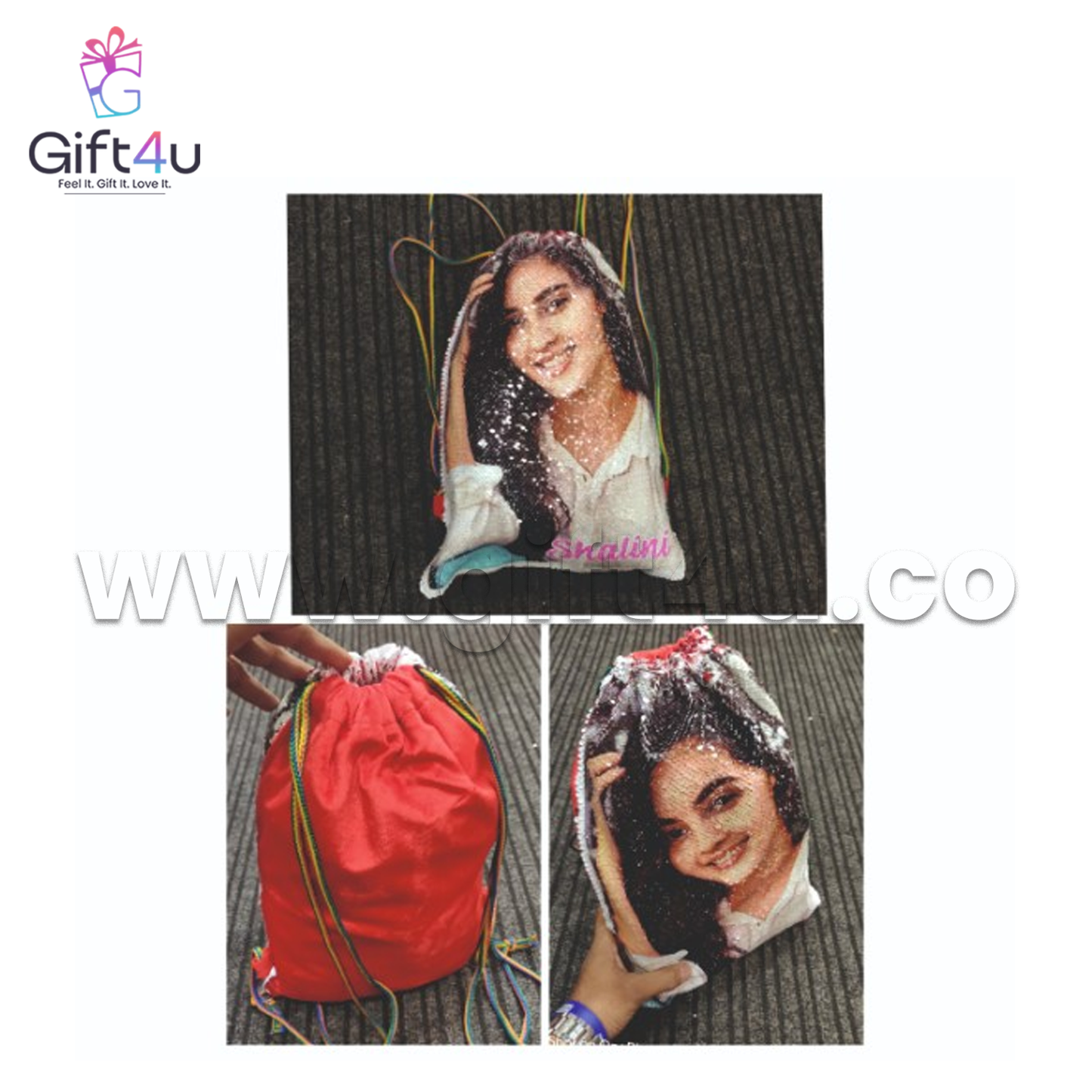 G4U SB1	SparkleMe Custom Sequin Bag