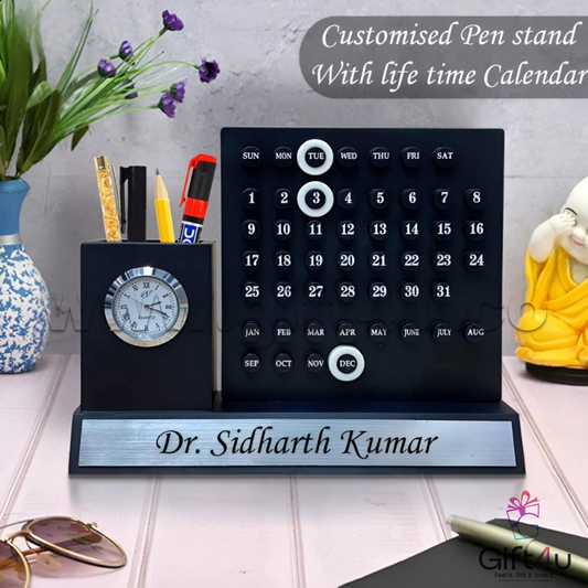 G4U PS3 TimeTidy Custom – Personalised Pen Stand with Quartz Clock