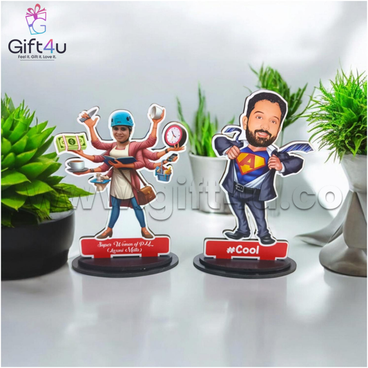 G4U PC1 Mini Marvels Personalized Caricature Standee