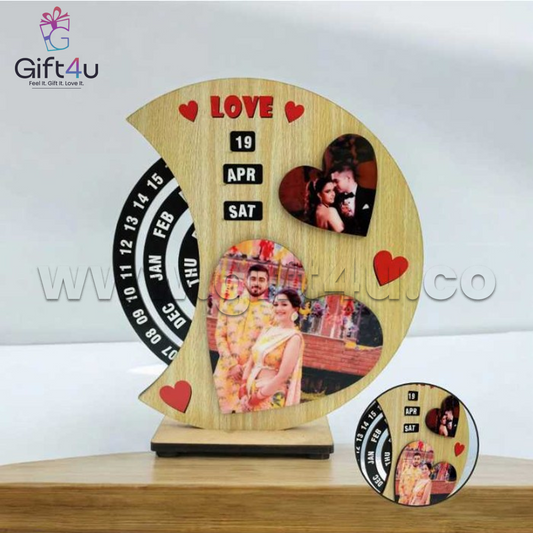 CA4 G4U TimelessFrame – Wooden Lifetime Calendar