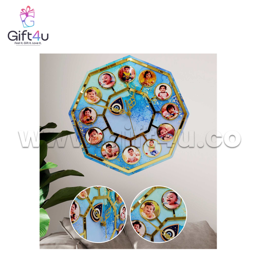 G4U AC5 Timeless Memories Photo Clock
